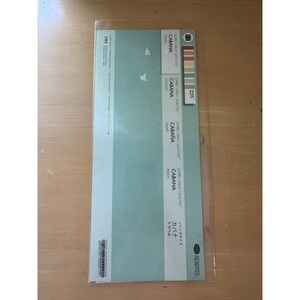 Creative Memories Jumbo Great Lengths Cabana Travel Sticker Sheet 2006 Vintage